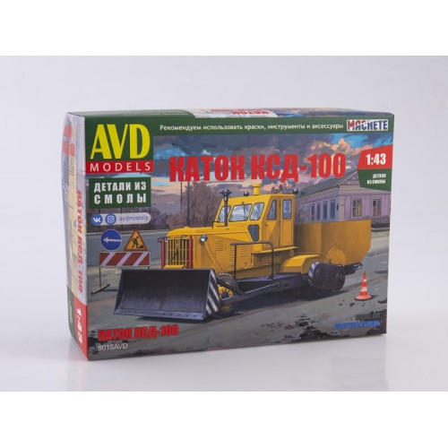 AVD 8016AVD Каток КСД-100 1:43