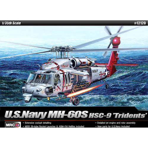 Academy 12120 Сборная модель MH-60S HSC-9 "Tridents" 1:35