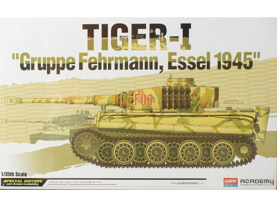 Academy 13299 Сборная модель Pz.VI Tiger-I "Gruppe Fehrmann, Essel 1945" 1:35