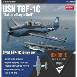 Academy 12340 Сборная модель USN TBF-1C "Battle of Leyte Gulf" 1:48