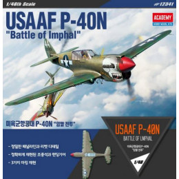Academy 12341 Сборная модель USAAF P-40N "Battle of Imphal" 1:48