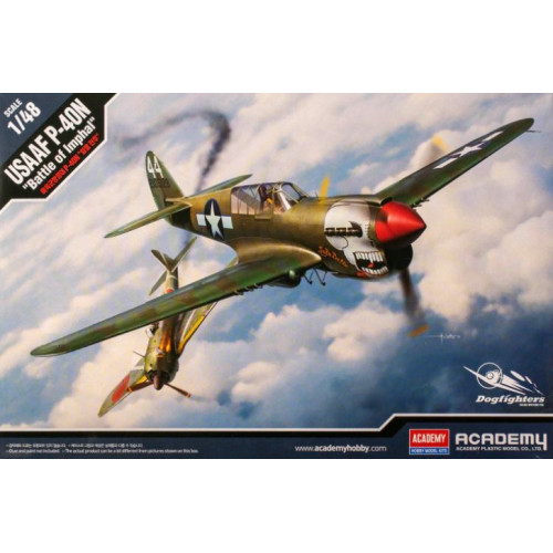 Academy 12341 Сборная модель USAAF P-40N "Battle of Imphal" 1:48