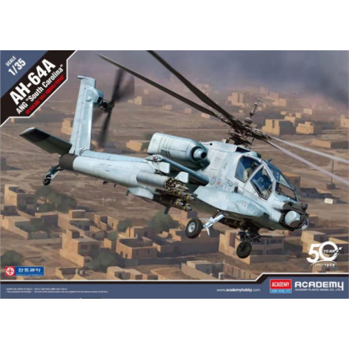 Academy 12129 Сборная модель AH-64A ANG "South Carolina" 1:35