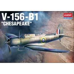 Academy 12330 Сборная модель V-156-B1 "Chesapeake" 1:48