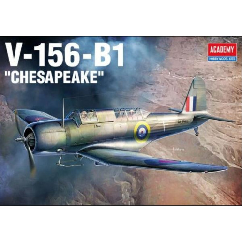 Academy 12330 Сборная модель V-156-B1 "Chesapeake" 1:48