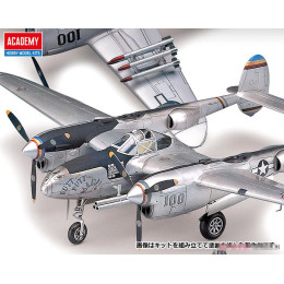 Academy 12282 Сборная модель P-38, P-38J, Droopsnoot, P-38L, F-5E 1:48