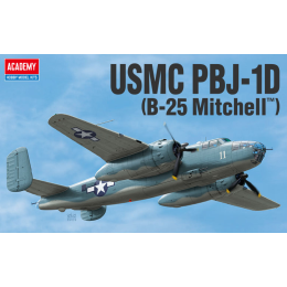 Academy 12334 Сборная модель USMC PBJ-1D (B-25 Mitchell) 1:48