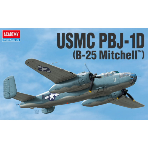 Academy 12334 Сборная модель USMC PBJ-1D (B-25 Mitchell) 1:48
