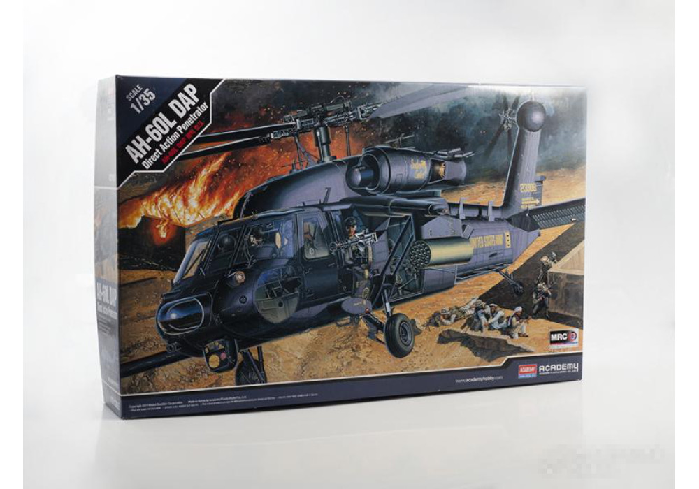Academy 12115 Сборная модель AH-60L DAP Black Hawk 1:35