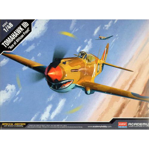 Academy 12235 Сборная модель Tomahawk IIb "Ace of African Front" 1:48