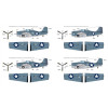 Academy 12355 Сборная модель USN F4F-4 "Battle of Midway" 1:48