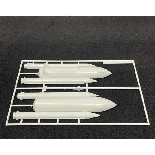 Academy 12707 Сборная модель Space Shuttle & Booster Rocket 1:288