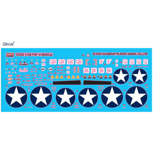 Academy 12355 Сборная модель USN F4F-4 "Battle of Midway" 1:48