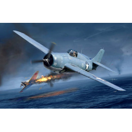 Academy 12355 Сборная модель USN F4F-4 "Battle of Midway" 1:48