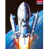 Academy 12707 Сборная модель Space Shuttle & Booster Rocket 1:288