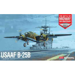 Academy 12336 Сборная модель USAAF B-25B Battle of Midway 80th Anniversary 1:48