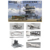 Border Model BSF-001 AKAGI BRIDGE(WIth fight deck and light)+ B5N2 TYPE 97 size(530*350*200 MM) 1:35