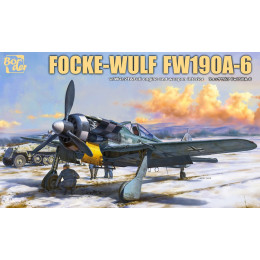 Border model BF-003 Сборная модель Focke-Wulf Fw 190A-6 w/Wgr. 21 & Full engine and weapons interior 1:35