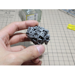 Border model BF-003 Сборная модель Focke-Wulf Fw 190A-6 w/Wgr. 21 & Full engine and weapons interior 1:35