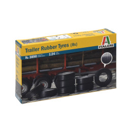 Italeri 3890 Колеса для прицепа или фуры 1:24