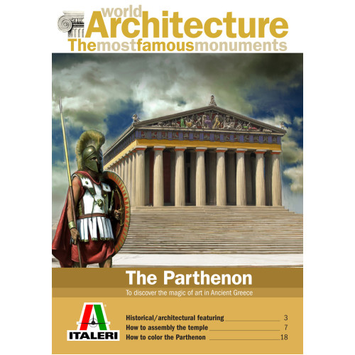Italeri 68001 Сборная модель THE PARTHENON: WORLD ARCHITECTURE