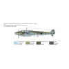 Italeri 0049 Сборная модель Bf 110 C Zerstorer 1:72