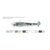Italeri 0049 Сборная модель Bf 110 C Zerstorer 1:72