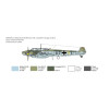 Italeri 0049 Сборная модель Bf 110 C Zerstorer 1:72