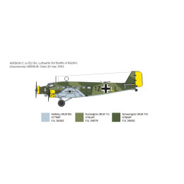 Italeri 0102 Сборная модель Junkers Ju-52/3m 1:72