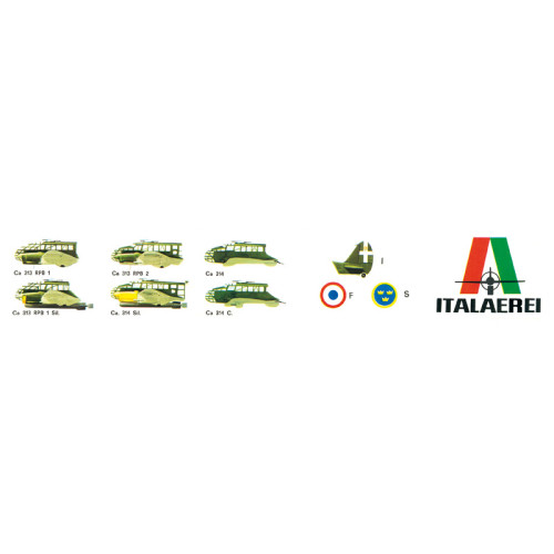 Italeri 0106 Сборная модель Caproni Ca. 313/314 1:72