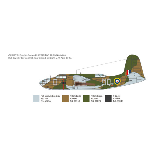 Italeri 2656 Сборная модель BOSTON III A - 20 B /C Havoc 1:48
