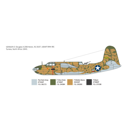 Italeri 2656 Сборная модель BOSTON III A - 20 B /C Havoc 1:48