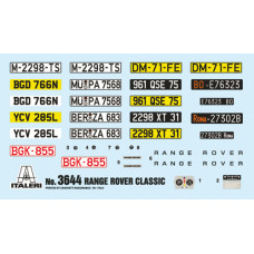 Italeri 3644 Сборная модель RANGE ROVER Classic 1:24 — дополнительное фото 3