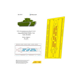 Микродизайн 035211 Надгусеничные полки танка Т-35 1:35
