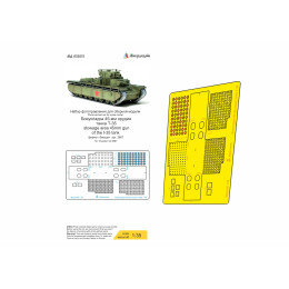 Микродизайн 035212 Боеукладка 45-мм орудия танка Т-35 1:35