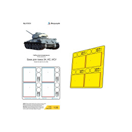 Микродизайн 035251 Топливные баки Т-34, ИС, ИСУ, КВ 1:35