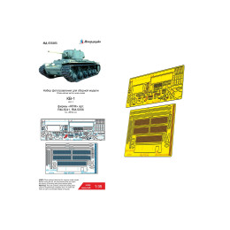Микродизайн 035565 КВ-1 (RFM) основной набор 1:35