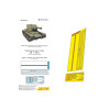 Микродизайн 035579 КВ-1/КВ-2 (Звезда) надгусеничные полки 1:35