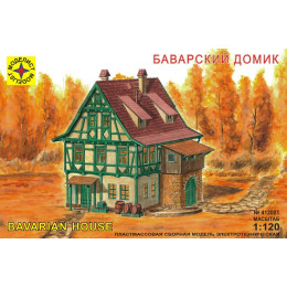 Моделист 412001 наборы для диорам Баварский домик 1:120