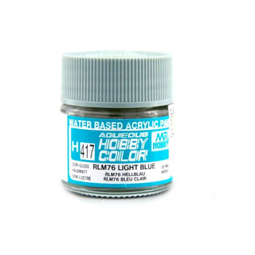 Mr.Hobby H-417 краска 10мл RLM76 LIGH-T BLUE