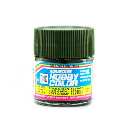 Mr.Hobby H-340 краска 10мл FIELD GREEN FS34097