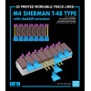 RFM RM-3031 Траки наборные M4 SHERMAN T-48 type workable tracks w/ duckbill extension (3D) 1:35