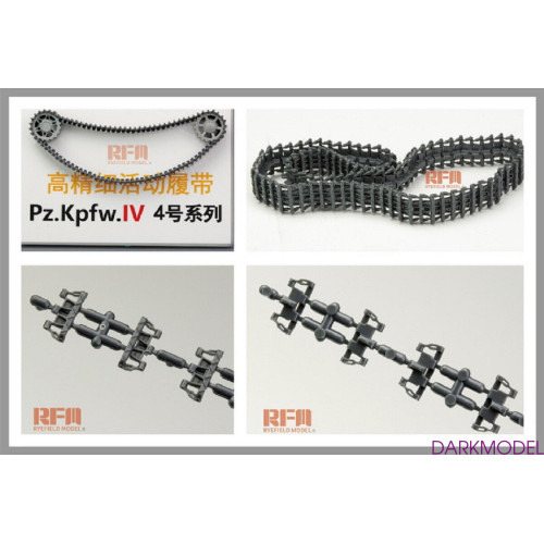 RFM RM-5037 Траки наборные Workable track link Pz.Kpfw.III/IV Late 1:35