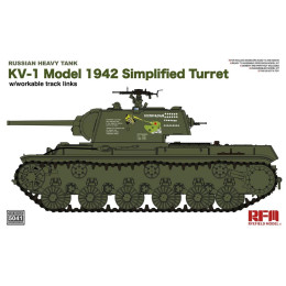 RFM RM-5041 Сборная модель КВ-1 обр.1942г. Simplified Turret 1:35