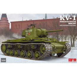 RFM RM-5056 Сборная модель KV-1 Reinforced Cast Turret mod.1942 w/workable track links 1:35