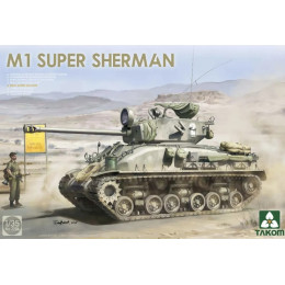 Takom 2206 Сборная модель M1 Super Sherman 1:35