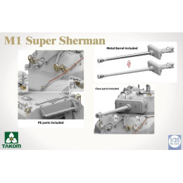 Takom 2206 Сборная модель M1 Super Sherman 1:35