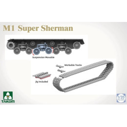 Takom 2206 Сборная модель M1 Super Sherman 1:35