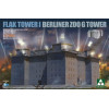 Takom 6004 Сборная модель Flak Tower I Berliner Zoo G Tower 1:350