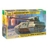 Звезда 3616 Сборная модель «Королевский тигр» с башней «Порше» 1:35